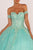 Elizabeth K - GL2604 Strapless Sweetheart Appliqued Glitter Ballgown Special Occasion Dress