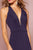 Elizabeth K - GL2668 Plunging Halter Dress with Slit Special Occasion Dress