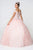Elizabeth K - GL2802 Floral Embroidered Off Shoulder Ballgown Quinceanera Dresses
