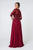 Elizabeth K - GL2810 Embroidered Bateau Chiffon A-line Gown Mother of the Bride Dresses
