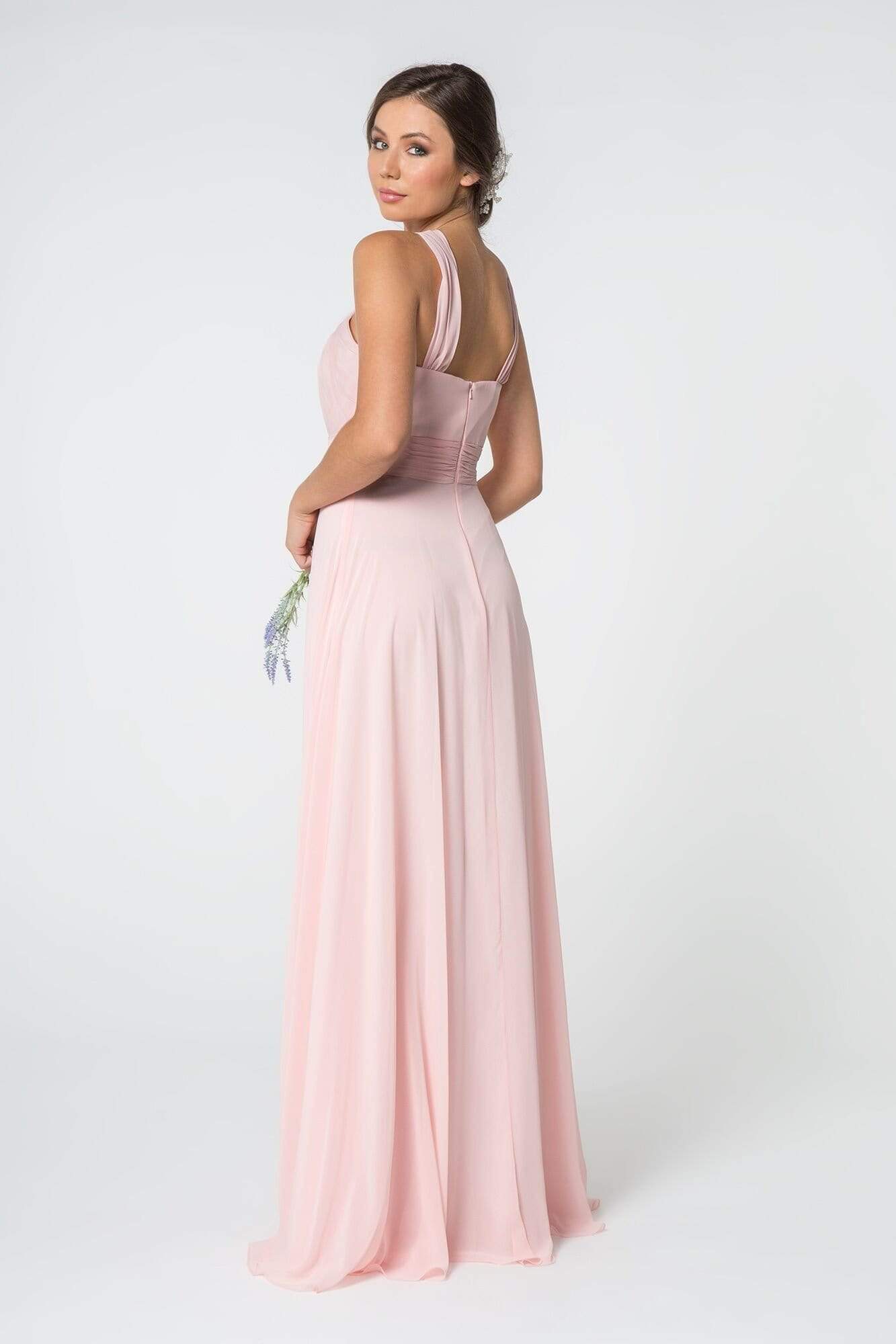 Elizabeth K GL2816 Halter Dress Formal Dress Shops SILVER / S Elizabeth K GL2816 Halter Dress Formal Dress Shops SILVER / S