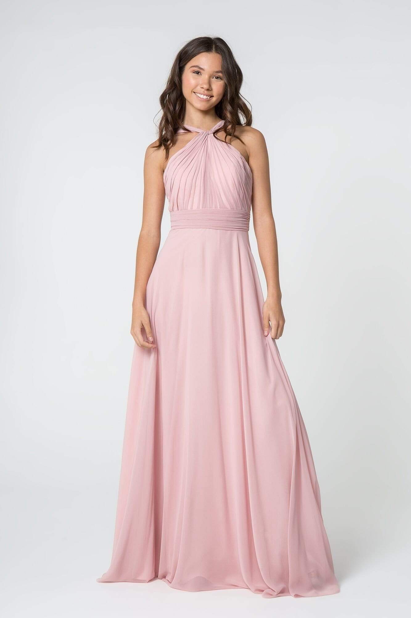 Elizabeth K GL2816 Halter Dress Formal Dress Shops SILVER / S Elizabeth K GL2816 Halter Dress Formal Dress Shops SILVER / S