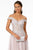 Elizabeth K - GL2953 Embroidered Off-Shoulder Mesh A-Line Gown Bridesmaid Dresses