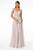 Elizabeth K - GL2953 Embroidered Off-Shoulder Mesh A-Line Gown Bridesmaid Dresses XS / Mauve