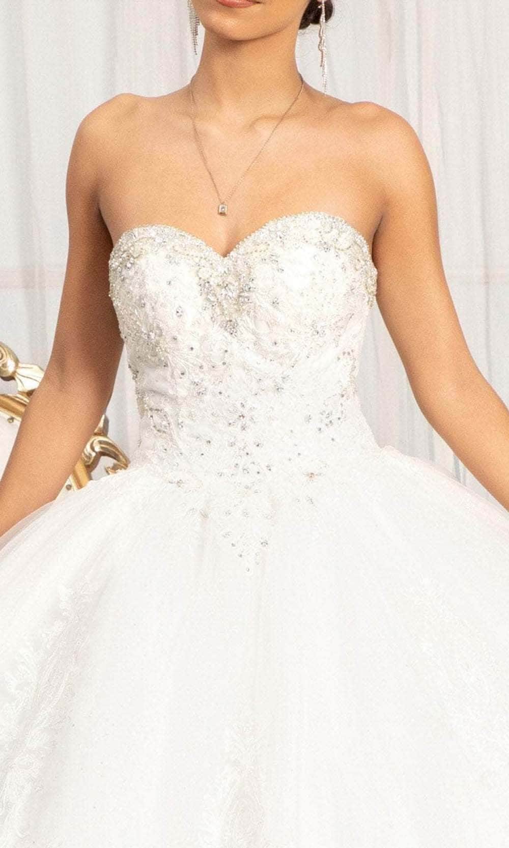 Elizabeth K GL3017 - Strapless Sweetheart Wedding Dress Couture Candy Elizabeth K GL3017 - Strapless Sweetheart Wedding Dress Couture Candy