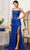 Elizabeth K GL3058 - Fully Sequined Formal Gown Special Occasion Dress XS / Royal Blue