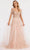 Elizabeth K GL3070 - Draping Sleeves Formal Gown Special Occasion Dress
