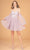 Elizabeth K GS3095 - Tulle Bell Sleeves Cocktail Dress Special Occasion Dress