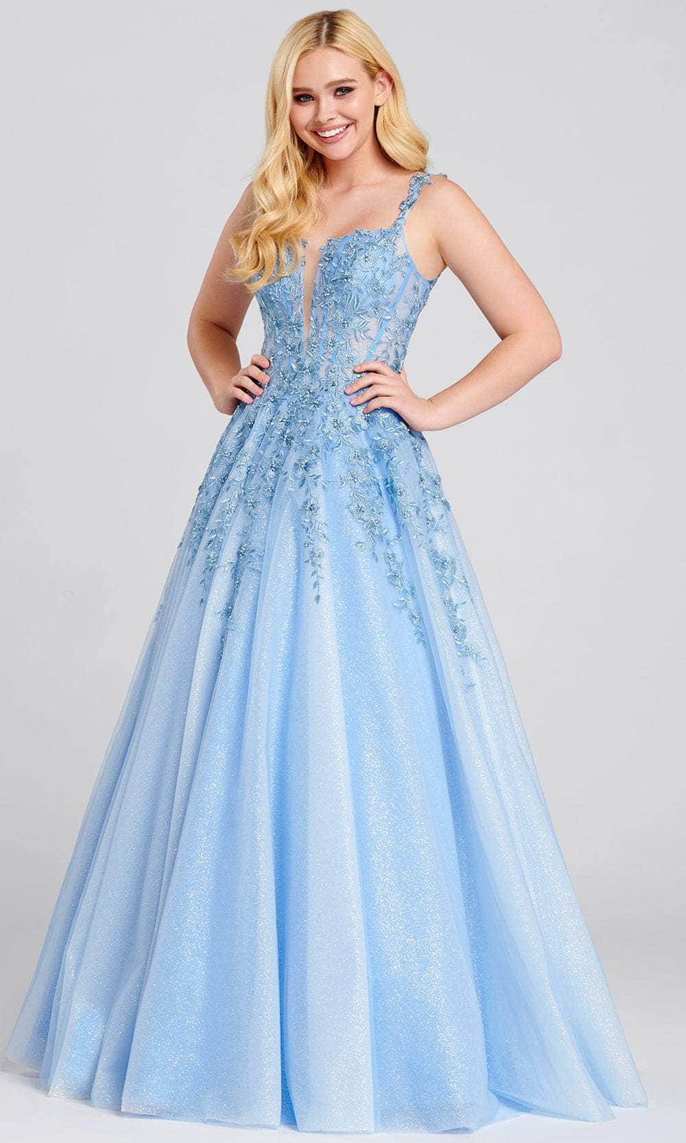 Ellie Wilde EW120014 - Applique Tulle A-Line Prom Dress 6 / Dusk - Shop Ellie Wilde dresses on Couture Candy at CoutureCandy.com Ellie Wilde EW120014 - Applique Tulle A-Line Prom Dress 6 / Dusk - Shop Ellie Wilde dresses on Couture Candy at CoutureCandy.com