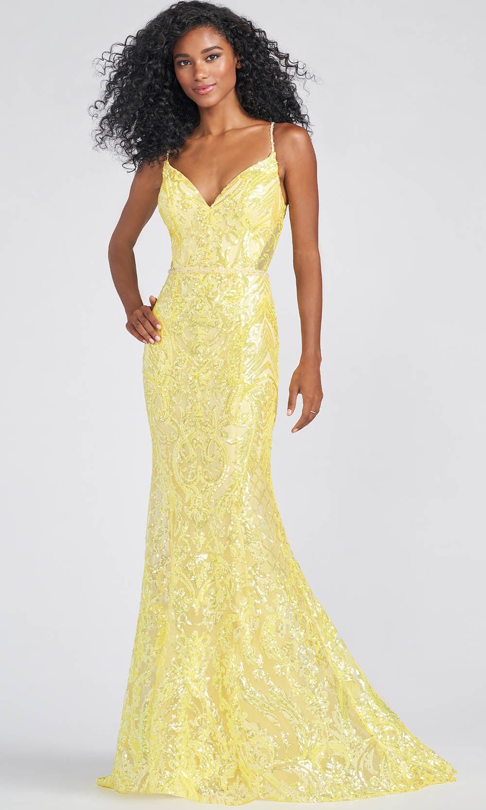 Mon Cheri EW122026 - Sequin Mermaid Prom Gown Couture Candy Mon Cheri EW122026 - Sequin Mermaid Prom Gown Couture Candy