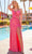 Ellie Wilde EW34018 - Satin Beaded Bow-Tie Long Gown Evening Dresses