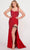 Ellie Wilde EW34029 - Jeweled Mermaid Prom Dress with Garter Prom Dresses