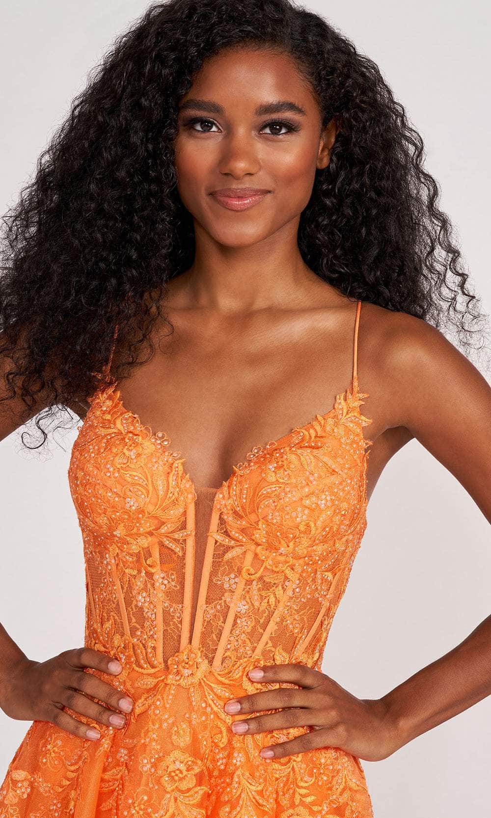 Ellie Wilde EW34036 - Lace Ornate Corset Prom Dress 10 / Yellow - Shop Ellie Wilde dresses on Couture Candy at CoutureCandy.com Ellie Wilde EW34036 - Lace Ornate Corset Prom Dress 10 / Yellow - Shop Ellie Wilde dresses on Couture Candy at CoutureCandy.com