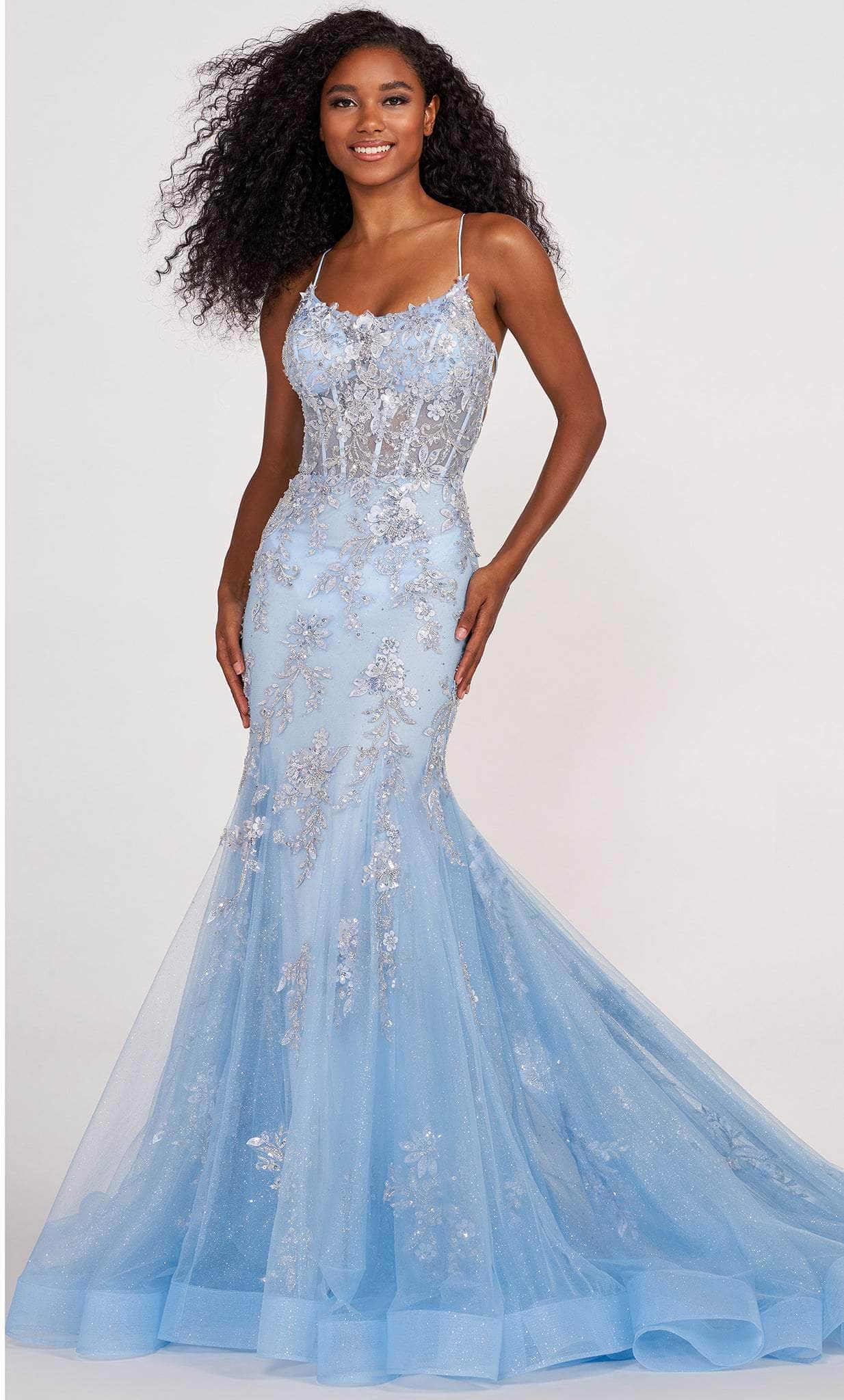 Ellie Wilde EW34054 - Embellished Mermaid Evening Gown Ellie Wilde EW34054 - Embellished Mermaid Evening Gown