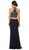 Eureka Fashion - 4073 Sleeveless Beaded Halter Jersey Sheath Dress Special Occasion Dress