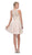 Eureka Fashion - 6025 Lace Halter Chiffon A-line Dress Special Occasion Dress