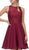 Eureka Fashion - 6025 Lace Halter Chiffon A-line Dress Special Occasion Dress