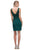 Eureka Fashion - 6040 Beaded V-Neck Cocktail Dress Homecoming Dresses