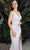 Eureka Fashion 9997 - V-Neck Sequin Evening Gown Evening Gown