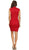 Eureka Fashion - Fitted Sequined Lace Cocktail Dress Cocktail Dresses
