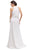 Eureka Fashion - Sleeveless Lace Halter Evening Dress with Slit Special Occasion Dress