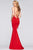 Faviana - S10438 Seamed Scoop Sheath Dress Prom Dresses