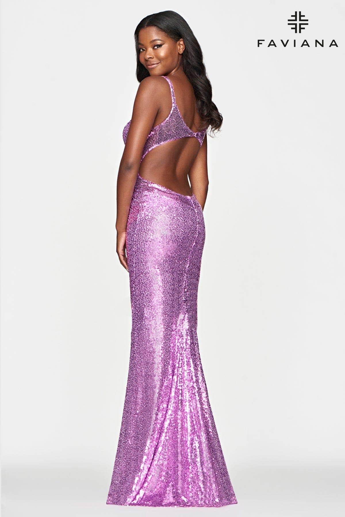 sequin cut out back dress Open Back Sequin Mini Dress