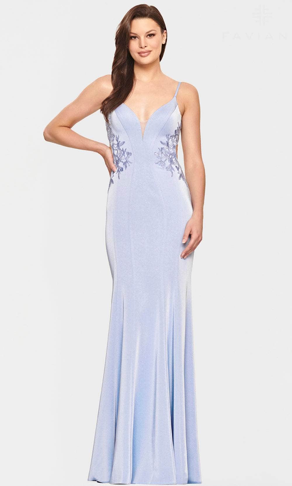 Faviana S10815 Prom Dress - Royal | NewYorkDress Faviana S10815 Prom Dress - Royal | NewYorkDress