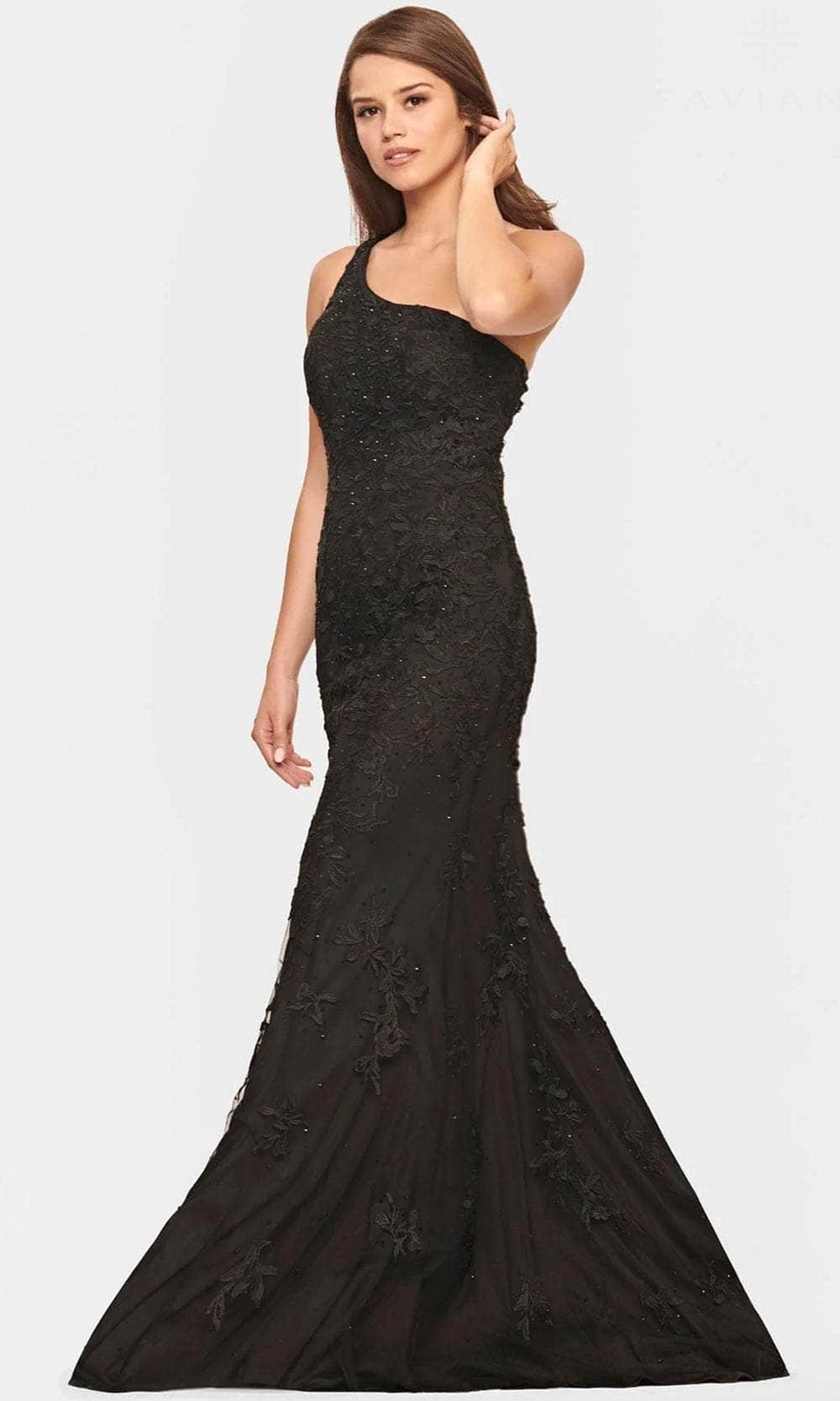 faviana one shoulder dress Faviana S10705