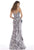 Feriani Couture - 18904 Illusion Plunging Neck Mermaid Evening Gown Special Occasion Dress