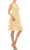 Gabby Skye - 18852M Sleeveless Crochet Stripe A-Line Dress Cocktail Dresses