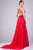 Gatti Nolli Couture - ED-2775 Illusion Shirred Bodice A-Line Gown Evening Dresses