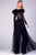 Gatti Nolli Couture - OP-5176 Fringed Long Sleeves Jumpsuit Evening Dresses