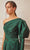 Gatti Nolli Couture - OP-5370 Draped Gigot Sleeve A-Line Gown Evening Dresses