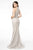 GLS by Gloria - GL1841 Embellished Halter Neck Trumpet Dress Evening Dresses