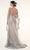 GLS by Gloria - GL1925 Glitter Embellished Dress with Cape Prom Dresses