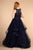 GLS by Gloria - GL2528 Embroidered Illusion Jewel Tiered Gown Special Occasion Dress
