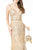 GLS by Gloria - GL2889 Plunging Floral Embroidered Mermaid Gown Pageant Dresses