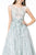 GLS by Gloria - GL2890 Illusion Cap Sleeve Embroidered A-Line Gown Prom Dresses