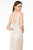 GLS by Gloria - GL2985 Embroidered Deep V-Neck Trumpet Dress Prom Dresses