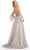 GLS by Gloria GL3002 - Sleeveless Halter V-neck Long Gown Prom Dresses