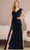 GLS by Gloria GL3154 - One Sleeve Sequin Prom Dress Special Occasion Dress XS / Navy