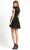 Ieena Duggal - 26306 Deep V-Neck Sequin A-Line Short Dress Cocktail Dresses