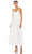 Ieena Duggal - 2650 V Neck Long Dress Wedding Dresses XXS / Black