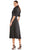 Ieena Duggal 26628 - Collared V-Neck A-Line Formal Dress Special Occasion Dress
