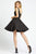Ieena Duggal - 48478I Classic V-Neck Flutter Dress Cocktail Dresses