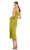Ieena Duggal - 49509 Midi Plain Sleeveless Dress Cocktail Dresses