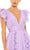 Ieena Duggal 49539 - V-Neck Ruffled Cap Sleeve Dress Evening Dresses