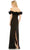Ieena Duggal 49643 - Ruffed Off Shoulder Evening Gown Evening Dresses