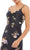 Ieena Duggal - 55388I V-Neck Empire Tea-Length Dress Special Occasion Dress